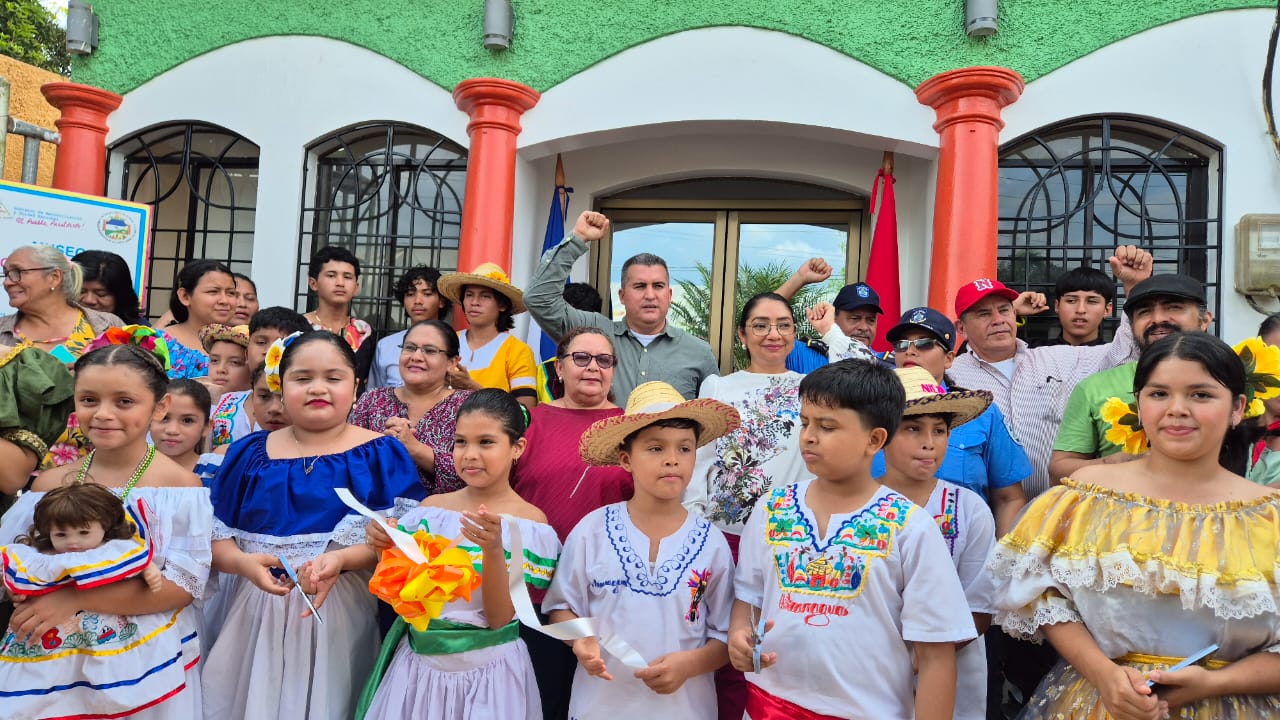 Inauguración de las Obras de Mejoramiento y Equipamiento del Museo Comunitario.