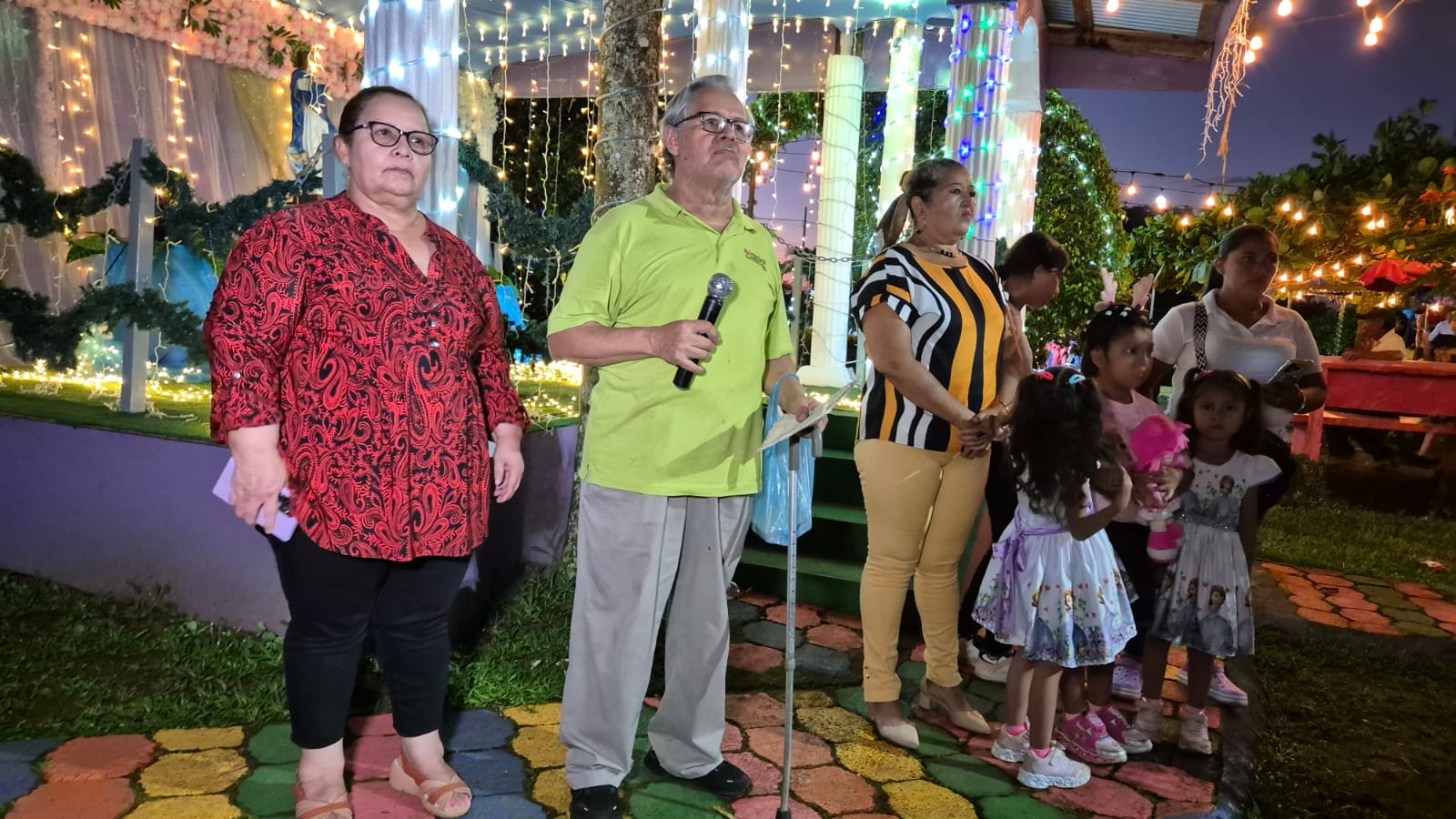 Celebración de Griterías en Nueva Guinea.